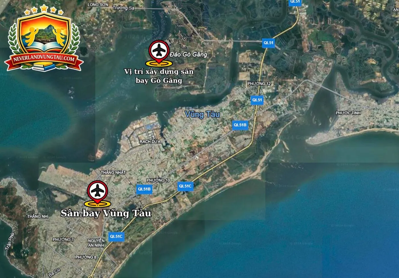 trải nghiệm dịch vụ và hạ tầng phát triển quanh sân bay vũng tàu