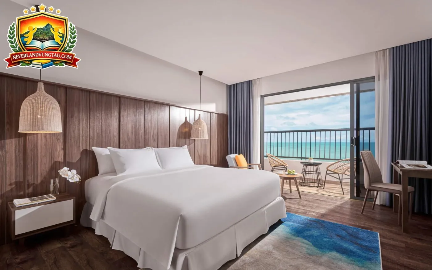 phòng nghỉ tiện nghi tại khách sạn Malibu Vũng Tàu