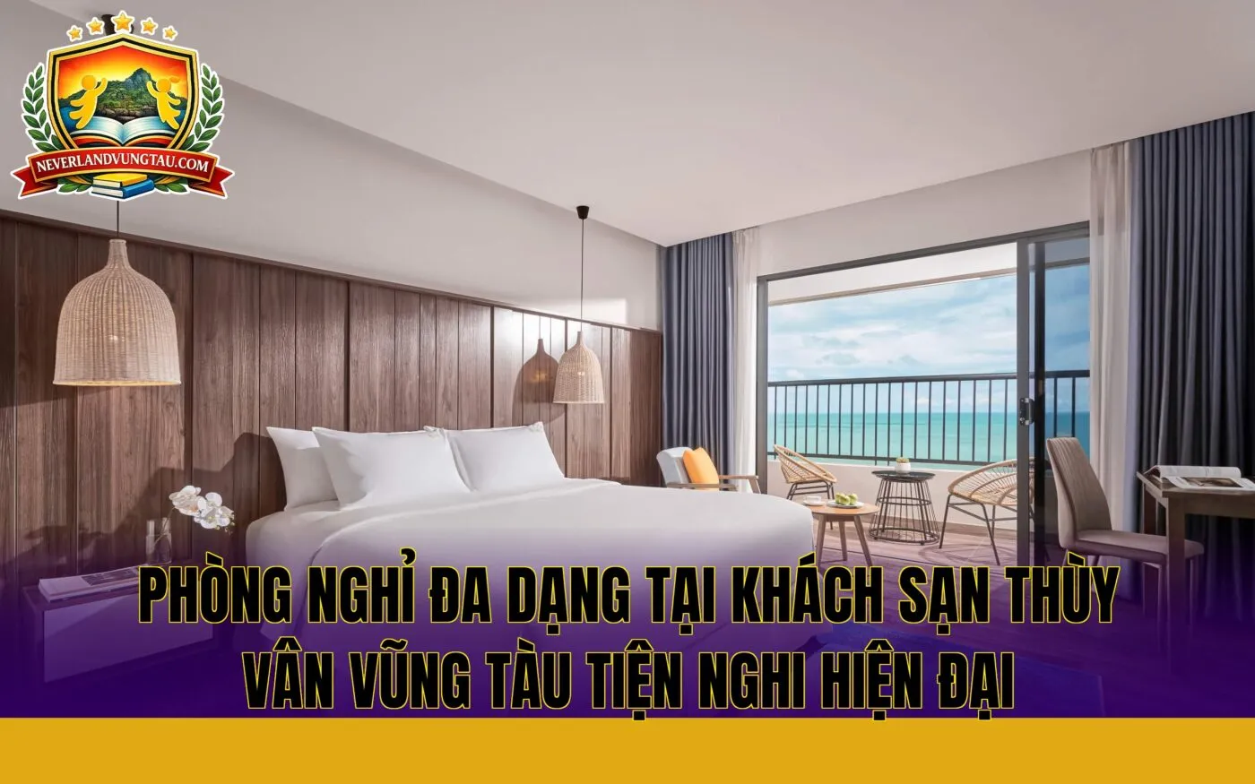 phòng nghỉ đa dạng tại khách sạn thùy vân vũng tàu tiện nghi hiện đại