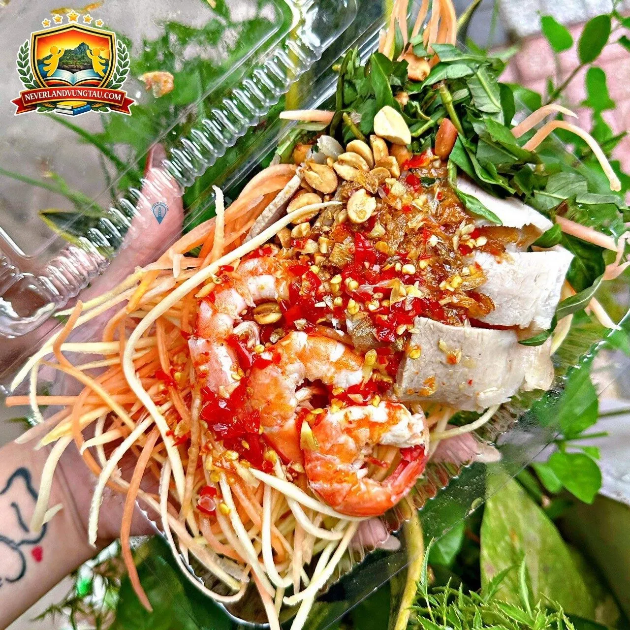 nước chấm và rau sống trong ẩm thực Vũng Tàu