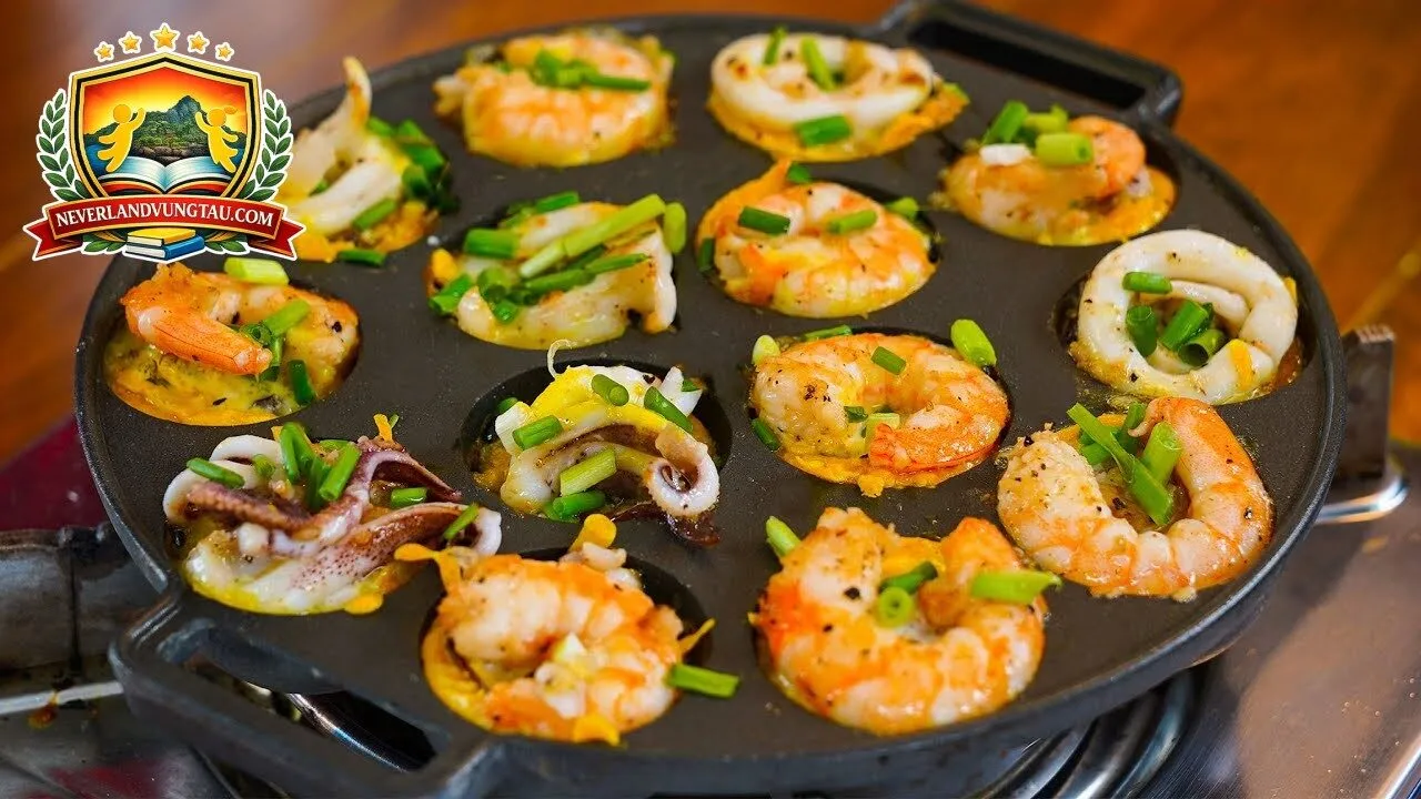 hương vị đặc trưng của bánh khọt Vũng Tàu