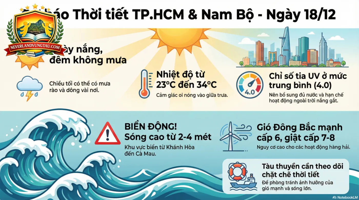 thời tiết Vũng Tàu hôm nay cập nhật mới nhất