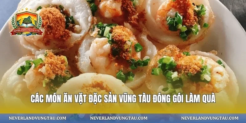 Các món ăn vặt đặc sản vũng tàu đóng gói làm quà