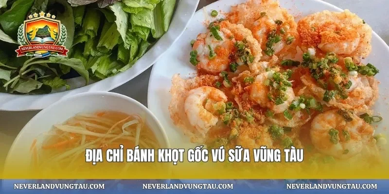 Địa chỉ bánh khọt gốc vú sữa vũng tàu