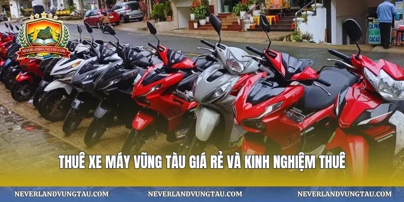 Thuê xe máy vũng tàu giá rẻ và kinh nghiệm thuê