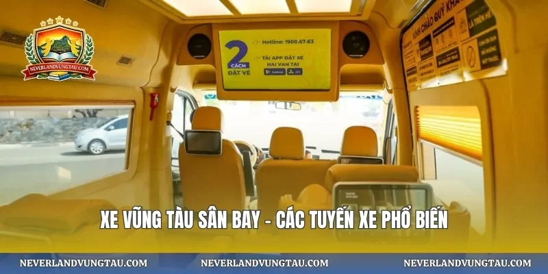 Xe vũng tàu sân bay – các tuyến xe phổ biến