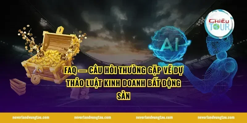 FAQ — Câu hỏi thường gặp về dự thảo luật kinh doanh bất động sản