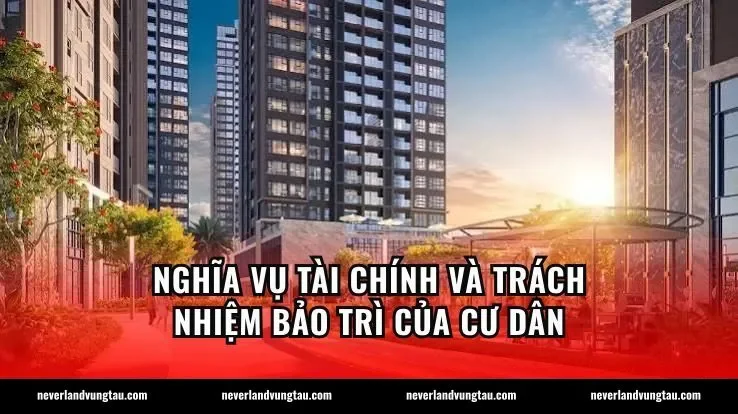 Nghĩa vụ tài chính và trách nhiệm bảo trì của cư dân